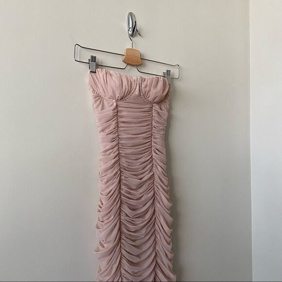 Aritzia-Ten By Babaton Luxor Strapless Dress - Picture 7 of 13